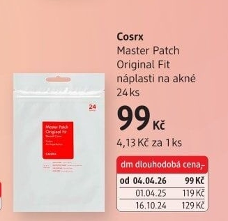 Náplasti proti akné COSRX
