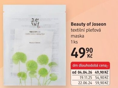 Pleťová maska textilní Beauty of Joseon
