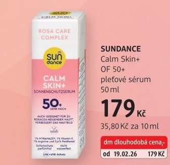 Sérum pleťové Calm Skin+ OF 50+ Sundance