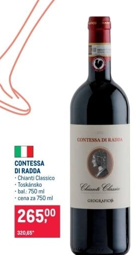 Víno Chianti Classico Contessa di Radda
