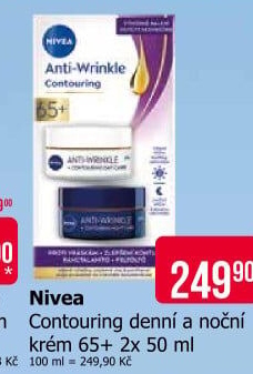 Balení pleťový krém denní a noční proti vráskám Anti - Wrinkle + Contouring Nivea