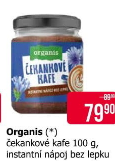 Čekankové kafe instantní Organis