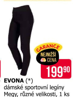 Dámské sportovní legíny Evona