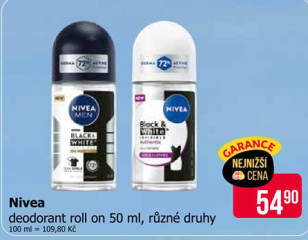 Deodorant kuličkový roll-on Nivea