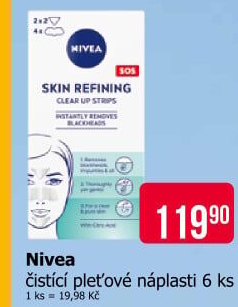 Náplasti pleťové Nivea
