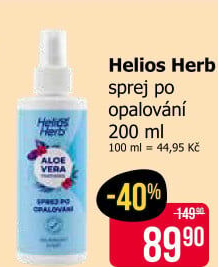 Sprej po opalování Helios Herb