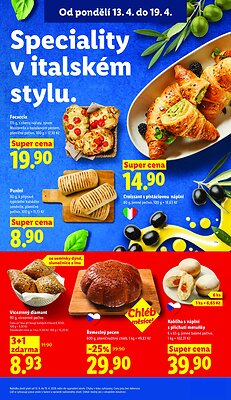 akční leták Lidl 13.4.2026-15.4.2026