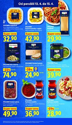 akční leták Lidl 13.4.2026-15.4.2026
