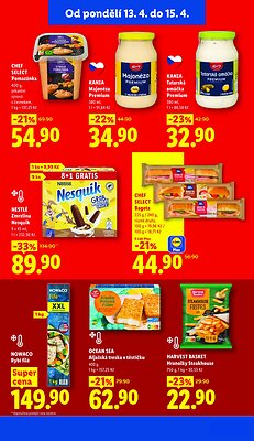 akční leták Lidl 13.4.2026-15.4.2026
