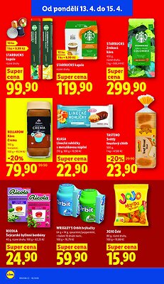 akční leták Lidl 13.4.2026-15.4.2026