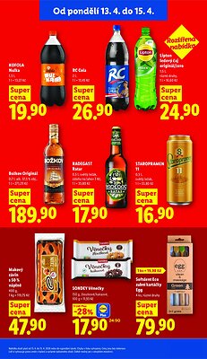 akční leták Lidl 13.4.2026-15.4.2026