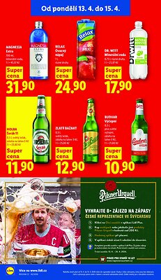 akční leták Lidl 13.4.2026-15.4.2026