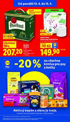 akční leták Lidl 13.4.2026-15.4.2026