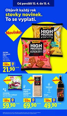 akční leták Lidl 13.4.2026-15.4.2026