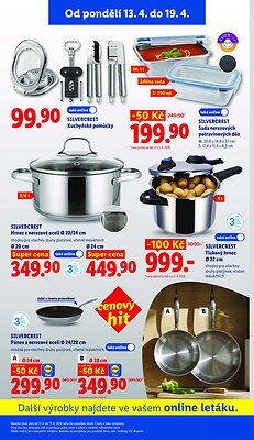 akční leták Lidl 13.4.2026-15.4.2026