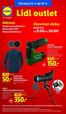 akční leták Lidl 13.4.2026-15.4.2026