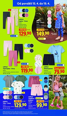 akční leták Lidl 13.4.2026-15.4.2026