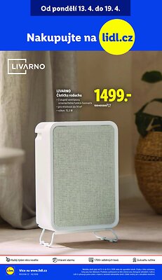 akční leták Lidl 13.4.2026-15.4.2026