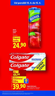 akční leták Lidl 13.4.2026-15.4.2026