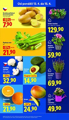 akční leták Lidl 13.4.2026-15.4.2026