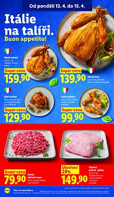 akční leták Lidl 13.4.2026-15.4.2026
