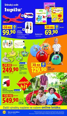 akční leták Lidl 13.4.2026-19.4.2026