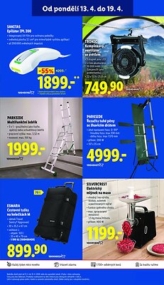 akční leták Lidl 13.4.2026-19.4.2026