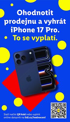 akční leták Lidl 13.4.2026-19.4.2026