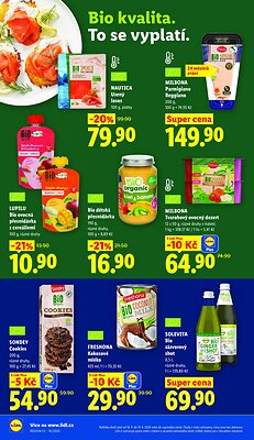 akční leták Lidl 16.4.2026-19.4.2026