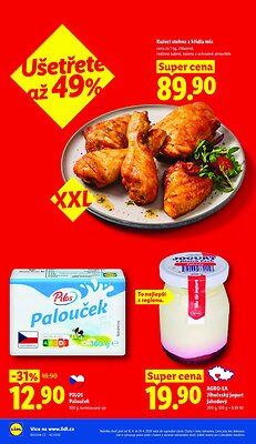 akční leták Lidl 16.4.2026-19.4.2026