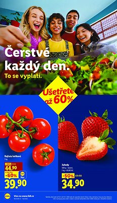 akční leták Lidl 16.4.2026-19.4.2026