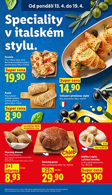 akční leták Lidl 13.4.2026-15.4.2026