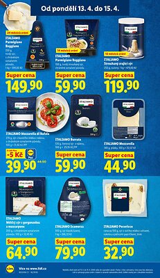akční leták Lidl 13.4.2026-15.4.2026