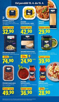 akční leták Lidl 13.4.2026-15.4.2026
