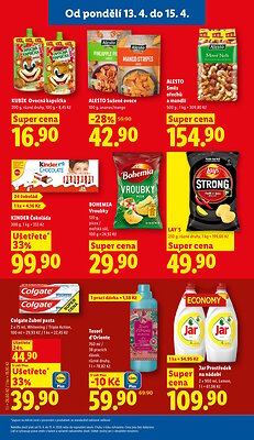 akční leták Lidl 13.4.2026-15.4.2026