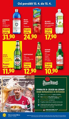 akční leták Lidl 13.4.2026-15.4.2026