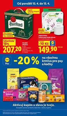 akční leták Lidl 13.4.2026-15.4.2026