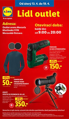 akční leták Lidl 13.4.2026-15.4.2026