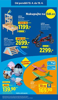 akční leták Lidl 13.4.2026-15.4.2026
