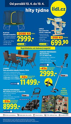 akční leták Lidl 13.4.2026-15.4.2026