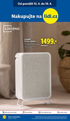 akční leták Lidl 13.4.2026-15.4.2026
