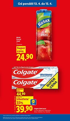 akční leták Lidl 13.4.2026-15.4.2026