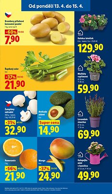 akční leták Lidl 13.4.2026-15.4.2026