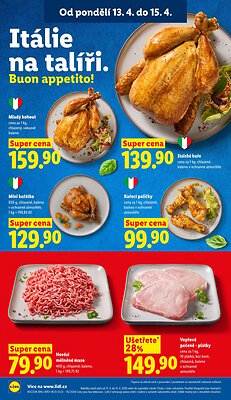 akční leták Lidl 13.4.2026-15.4.2026