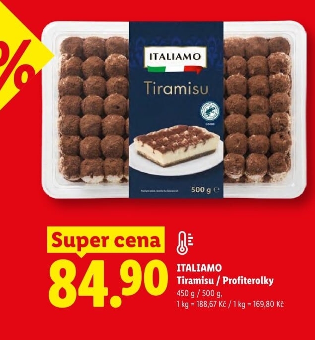 Dezert Profiteroles Italiamo