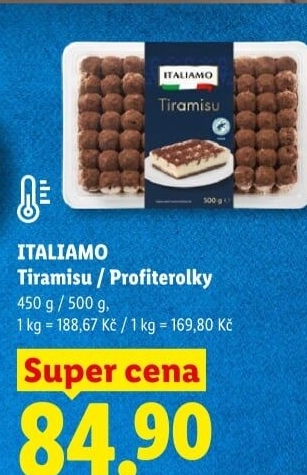 Dezert Profiteroles Italiamo