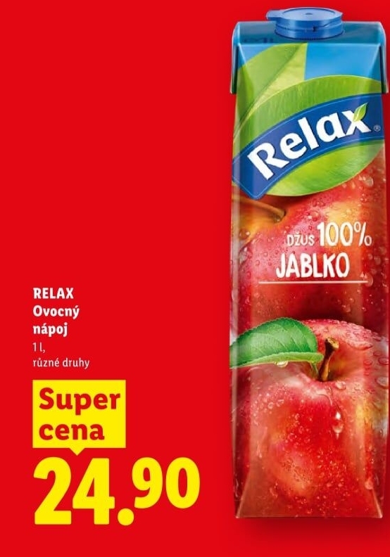 Nápoj ovocný Relax