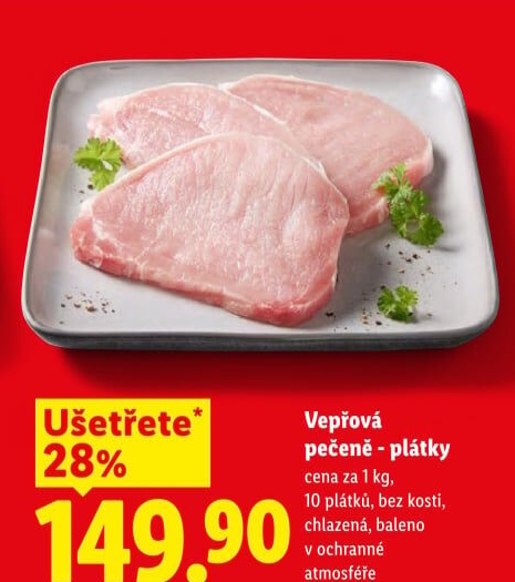 Vepřová pečeně bez kosti