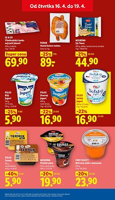 akční leták Lidl 16.4.2026-19.4.2026