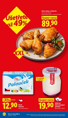 akční leták Lidl 16.4.2026-19.4.2026